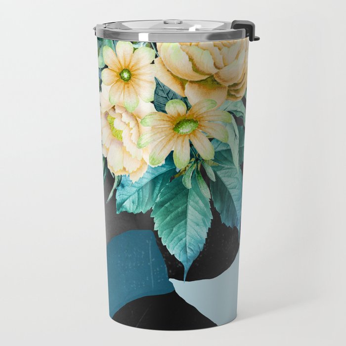Tropical Girl 6 Travel Mug Gallery Image 2
