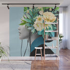 Tropical Girl 6 Wall Mural Gallery Image 1