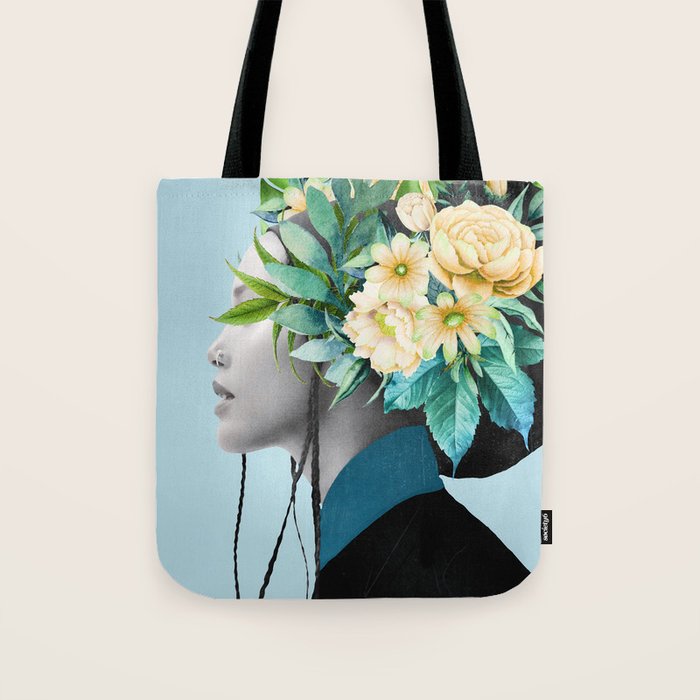 Tropical Girl 6 Tote Bag Gallery Image 1