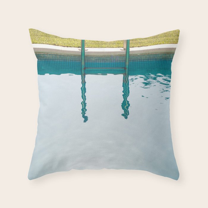 Swimming Pool - Summer Fun Travel photography Throw Pillow Gallery Image 6