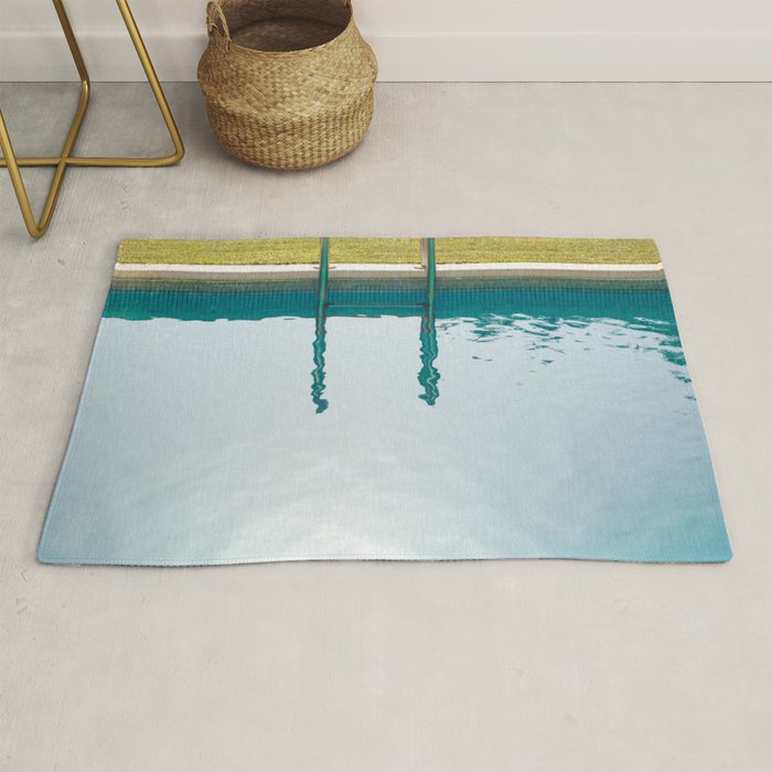 Swimming Pool - Summer Fun Travel photography Rug Gallery Image 1