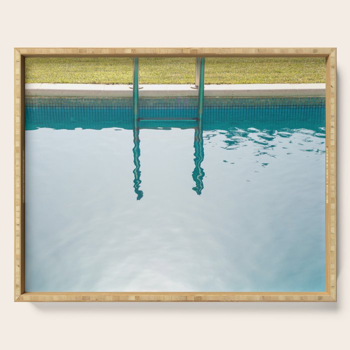 Swimming Pool - Summer Fun Travel photography Serving Tray Gallery Image 1