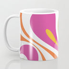 Retro Mod Swirl Vintage Contemporary Abstract Pattern Coffee Mug Gallery Image 3