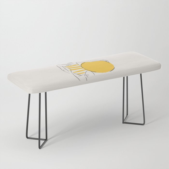 Summer ready - line drawing Bench Gallery Image 1