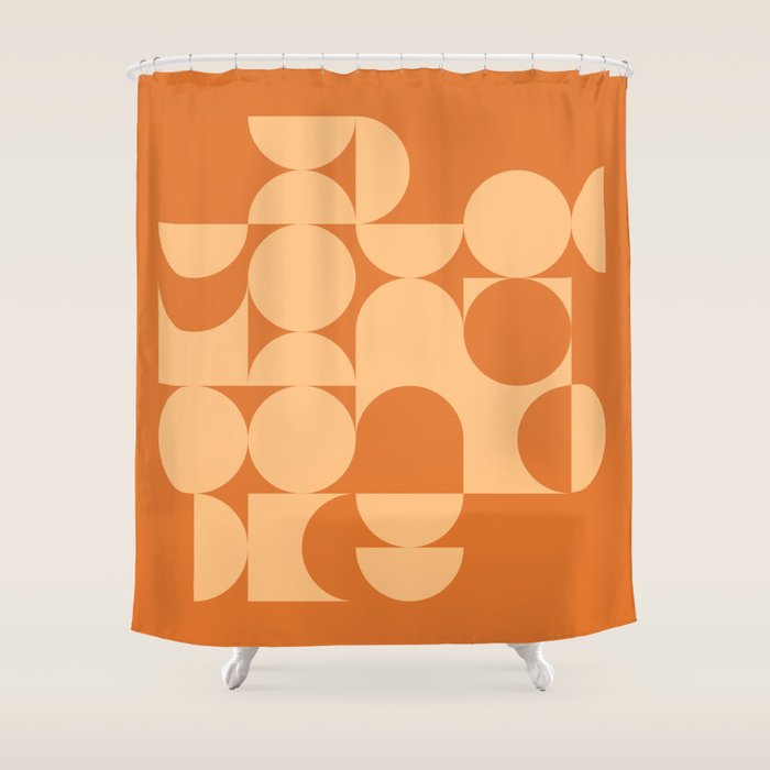 Retro 10B Shower Curtain Gallery Image 1