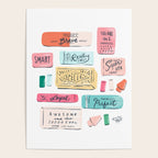 Positive Affirmation Erasers  Poster Gallery Image 4