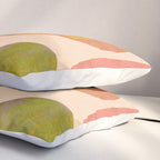 abstract painterly mid century shapes Pillow Sham Gallery Image 3