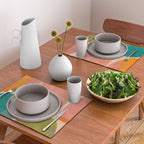 abstract painterly mid century shapes Placemat Gallery Image 2