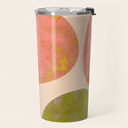 abstract painterly mid century shapes Travel Mug Gallery Image 2
