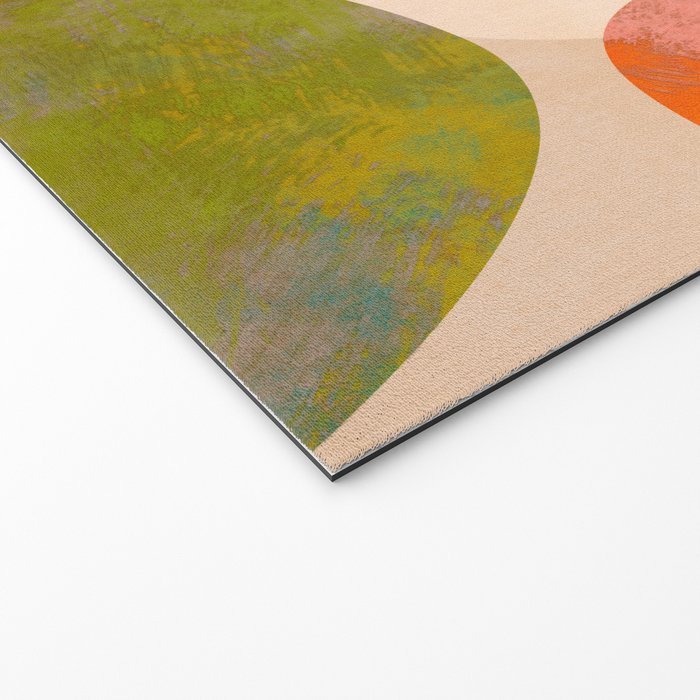 abstract painterly mid century shapes Welcome Mat Gallery Image 2