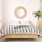 Christmas Stocking Blue Duvet Cover Gallery Image 3