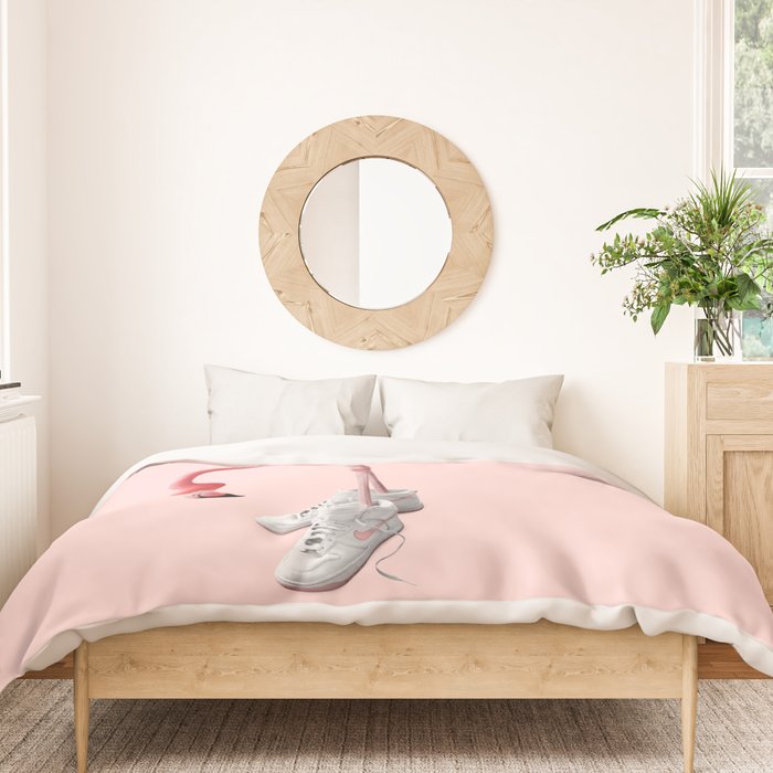 SNEAKER FLAMINGO Duvet Cover Gallery Image 3