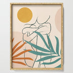 Minimal Line in Nature I Serving Tray Gallery Image 1