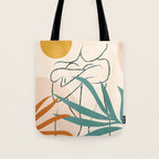 Minimal Line in Nature I Tote Bag Gallery Image 1