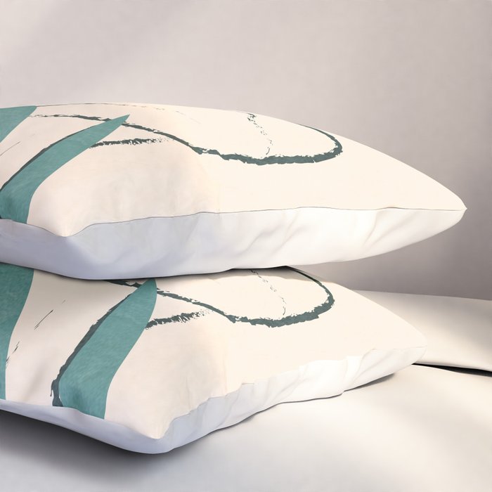 Minimal Line in Nature I Pillow Sham Gallery Image 3