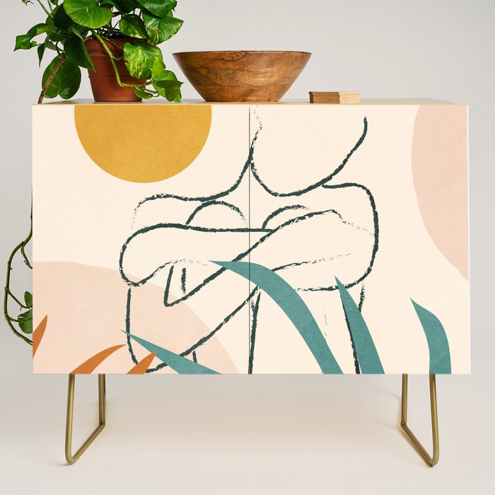 Minimal Line in Nature I Credenza Gallery Image 1