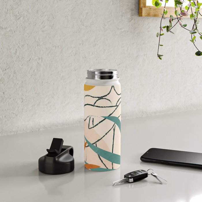 Minimal Line in Nature I Water Bottle Gallery Image 4