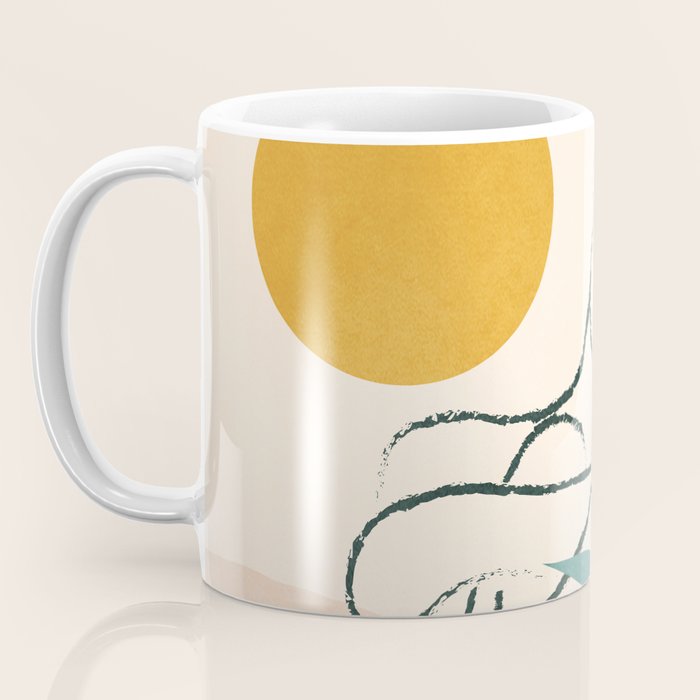 Minimal Line in Nature I Coffee Mug Gallery Image 3
