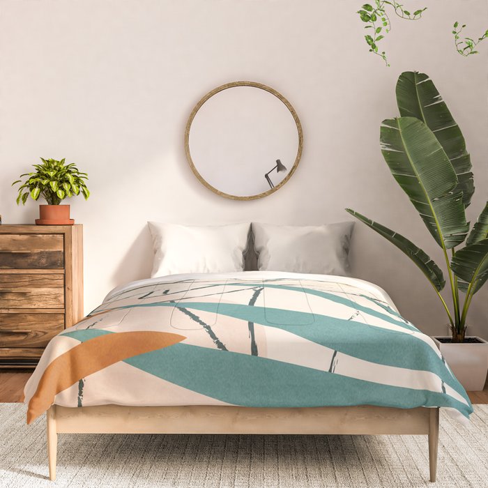Minimal Line in Nature I Comforter Gallery Image 3