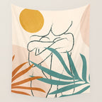 Minimal Line in Nature I Wall Tapestry Gallery Image 4