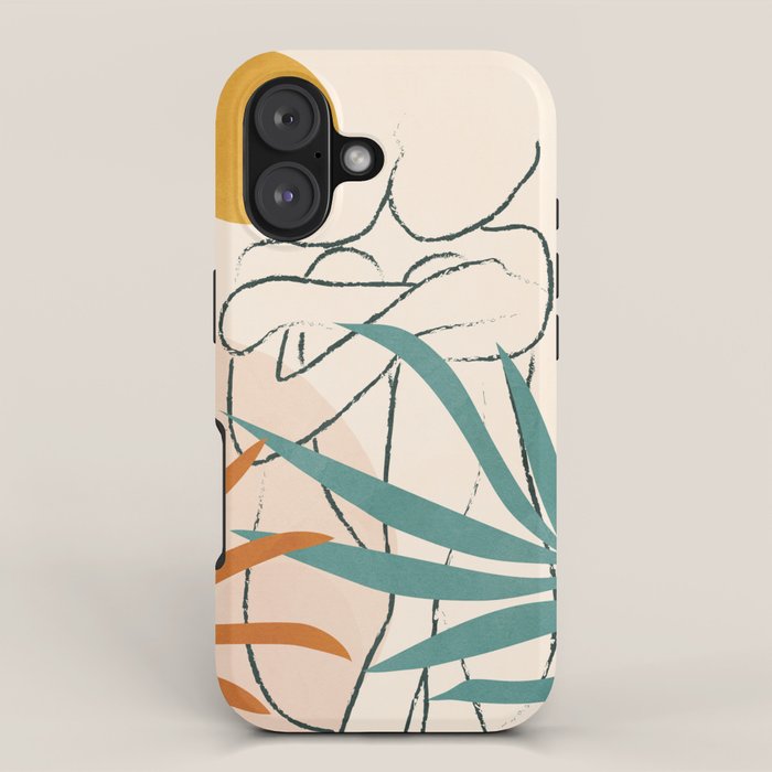 Minimal Line in Nature I iPhone Case Gallery Image 1