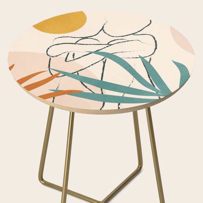 Minimal Line in Nature I Side Table Gallery Image 2