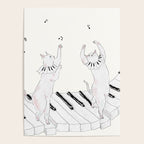 Piano Cats Poster Gallery Image 4