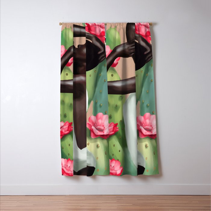 Thorns and Grace 1 Window Curtain Gallery Image 3