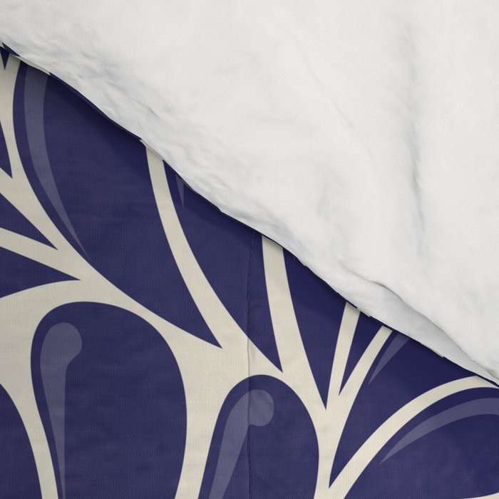 Mexican Talavera Organic Shapes by Akbaly Comforter Gallery Image 4