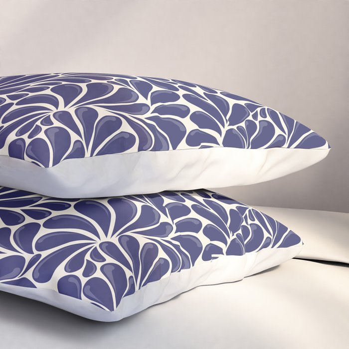 Mexican Talavera Organic Shapes by Akbaly Pillow Sham Gallery Image 3