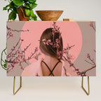 Peach Blossoms of Veria Credenza Gallery Image 1