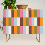 Color Block Stripes Credenza Gallery Image 1
