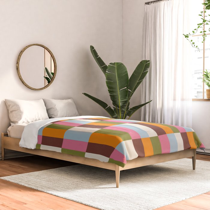 Color Block Stripes Comforter Gallery Image 2