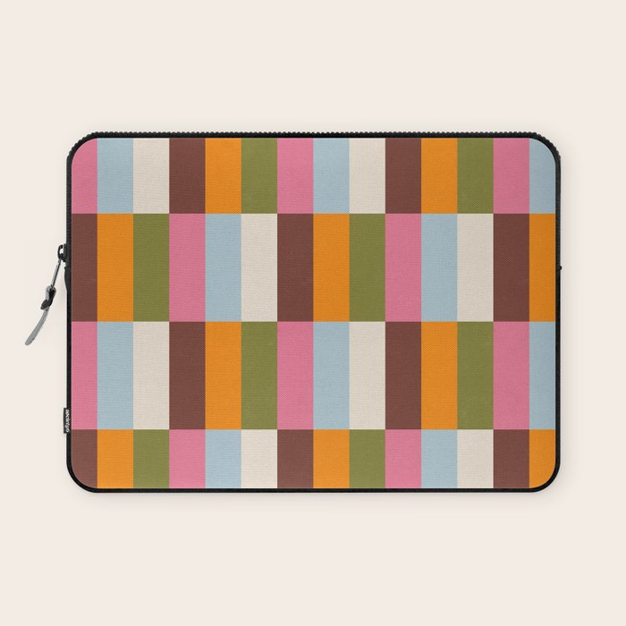 Color Block Stripes Laptop Sleeve Gallery Image 1
