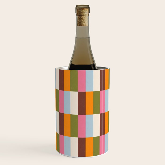 Color Block Stripes Wine Chiller Gallery Image 3