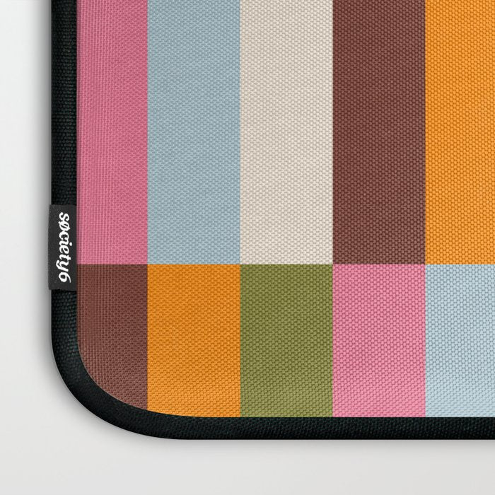 Color Block Stripes Laptop Sleeve Gallery Image 3