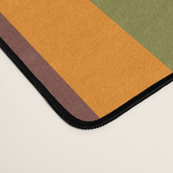 Color Block Stripes Desk Mat Gallery Image 4