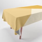 Mustard Tones Tablecloth Gallery Image 1