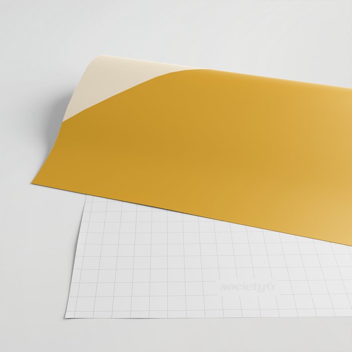 Mustard Tones Wrapping Paper Gallery Image 2