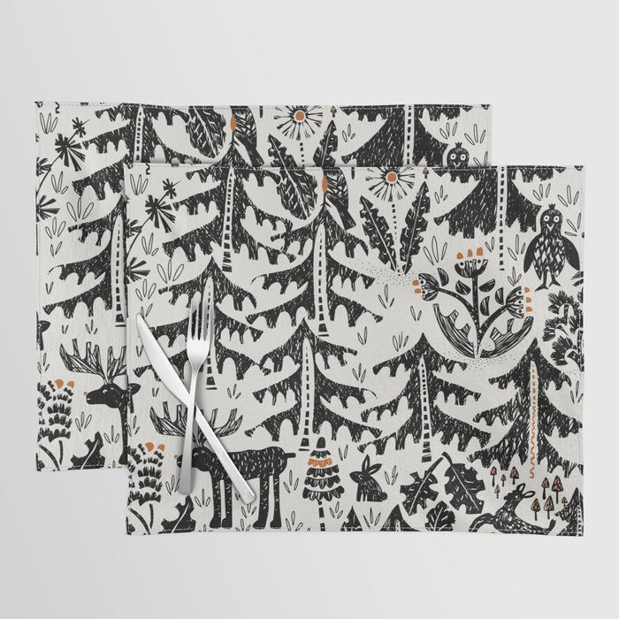 Black Forest light Placemat Gallery Image 1