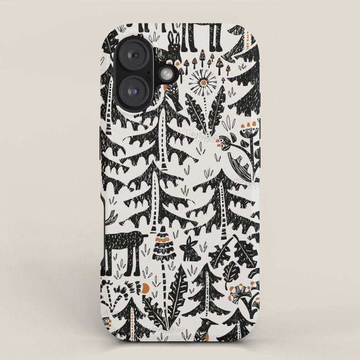 Black Forest light iPhone Case Gallery Image 1