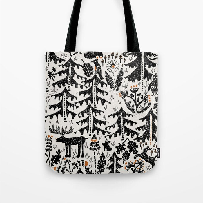 Black Forest light Tote Bag Gallery Image 1