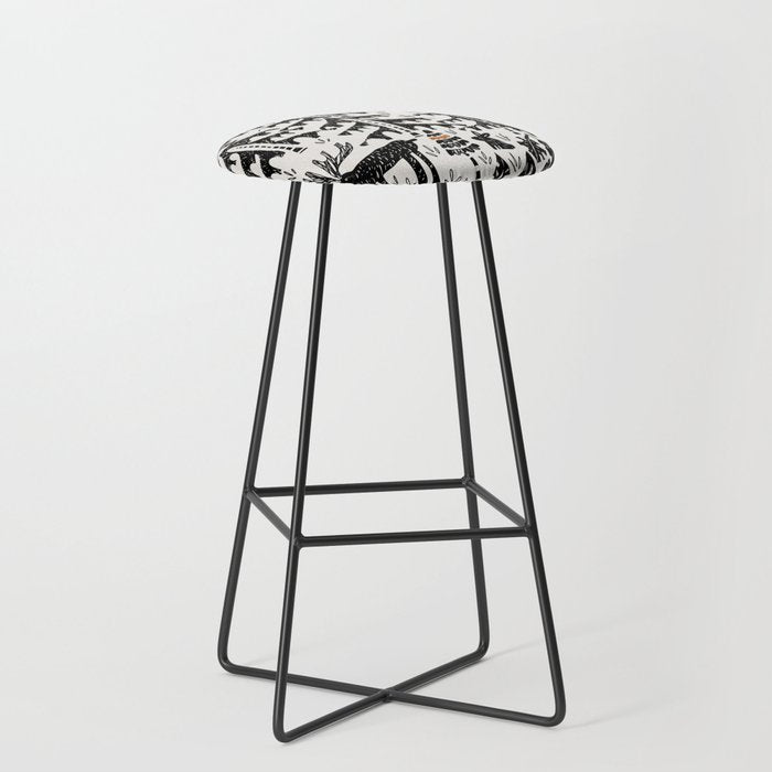 Black Forest light Stool Gallery Image 1