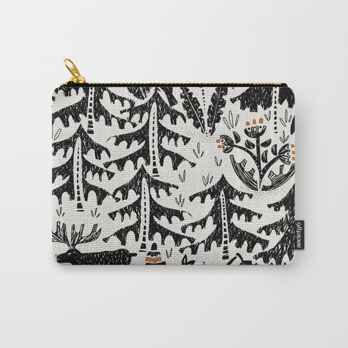 Black Forest light Carry All Pouch Gallery Image 1
