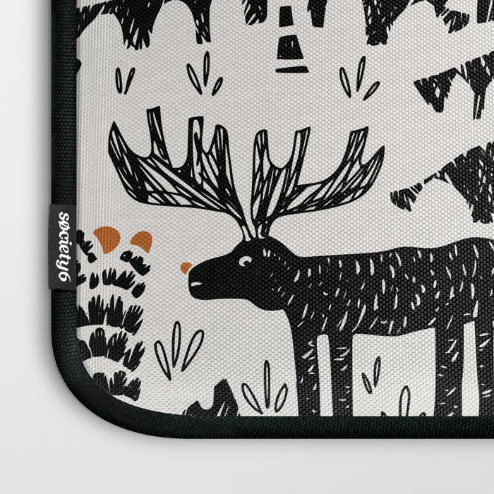 Black Forest light Laptop Sleeve Gallery Image 3