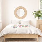 In a World Where You Can Be Anything Be Kind Duvet Cover Gallery Image 3