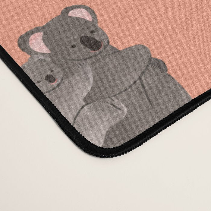 Piggyback Koala Desk Mat Gallery Image 4