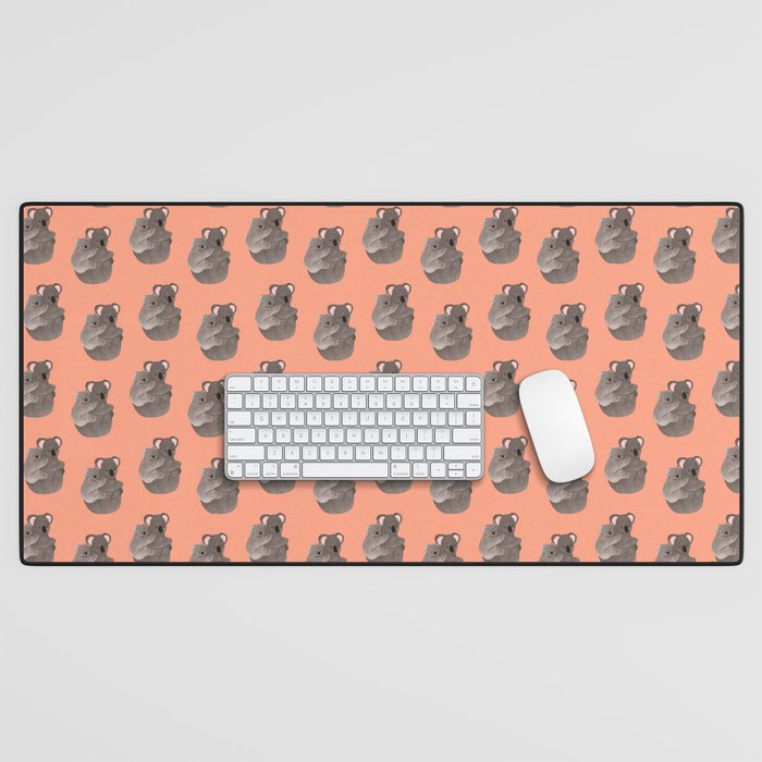 Piggyback Koala Desk Mat Gallery Image 1
