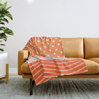 Peach Pattern Cake | PATTERN 08: The Retro Edition Throw Blanket Gallery Image 1