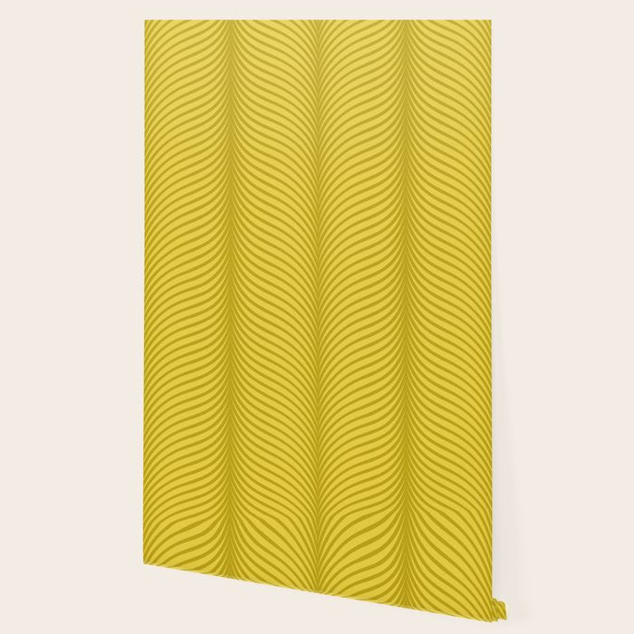 Elysian XVIII Chartreuse Green Wallpaper Gallery Image 2